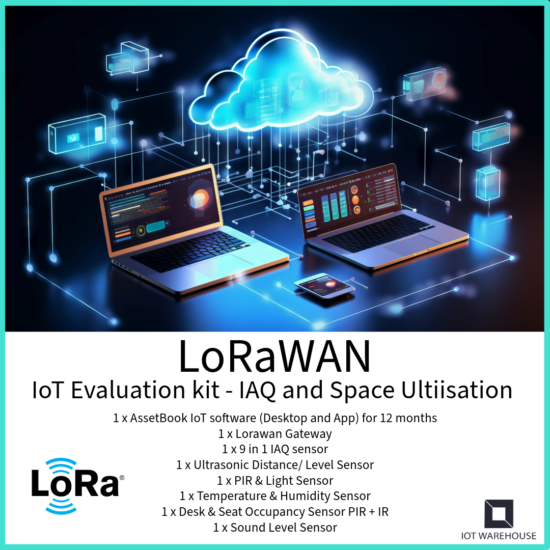 IoT Evaluation Kit - IAQ and Space Utilisation (with 12 months software subscription)