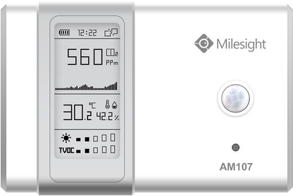 Milesight AM107-CO2-868M LoRaWAN Ambient Monitor Sensor